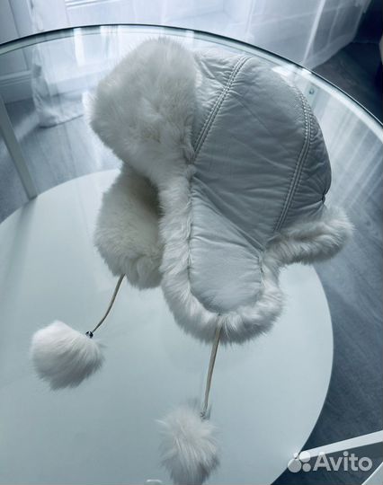 Шапка ушанка женская