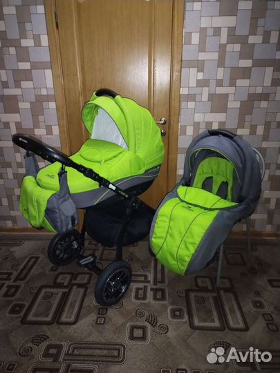 Коляска 2 блока фирмы Adamex. Отличное состояние