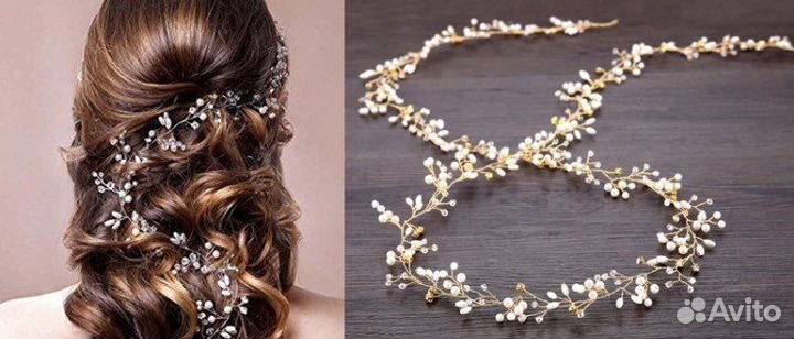 Новые свадебные украшения для волос