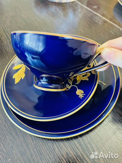 Фарфор германия cobalt ilmenau