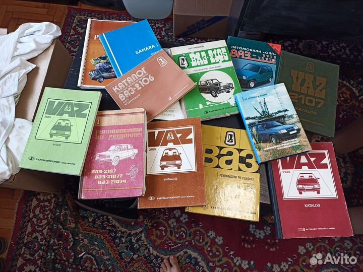 Книги по ремонту ваз, каталоги запчастей