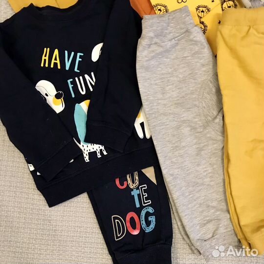 Детские вещи пакетом на мальчика, размер 74-86