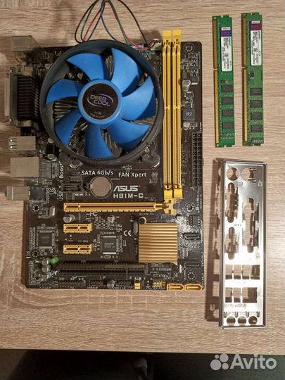 Asus H81M-C + Pentium G3220 + 4 Gb