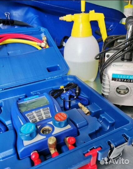 Чистка сплит систем,заправка сплит систем,ремонт