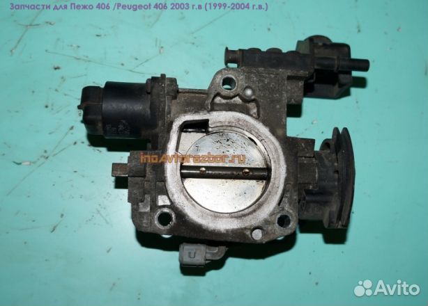 Заслонка дроссельная механич с рхх Peugeot 406