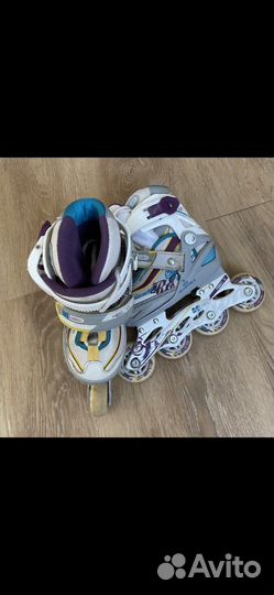 Ролики Action для девочки 26-31, защита