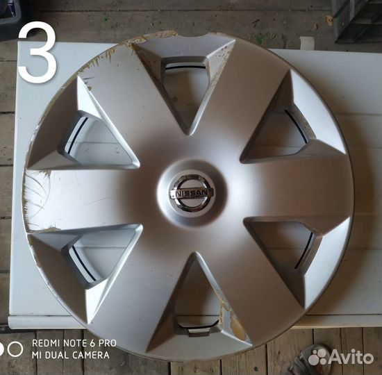 Колпаки на nissan R 14