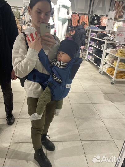 Рюкзак кенгуру baby go до 10 кг