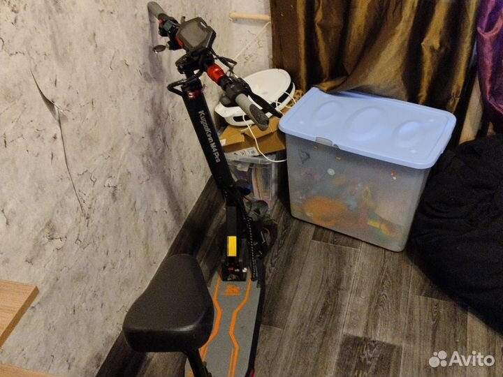 Электросамокат kugoo m4 pro с сиденьем