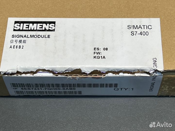 Siemens 6ES7431-7QH00-0AB0 новый, 2 шт