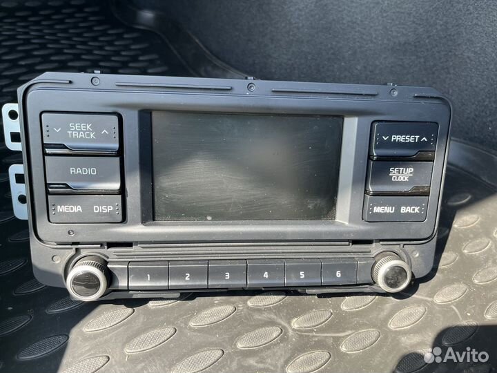Магнитола kia rio 4