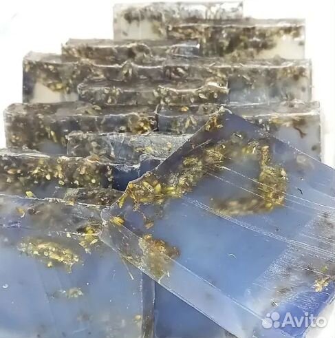 Мыло ручной работы с лавандой