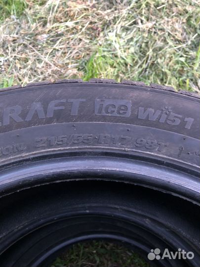 Kumho WinterCraft Ice Wi51 215/55 R17 98