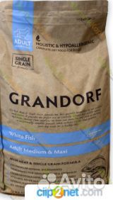 Сухой корм для собак Grandorf White Fish 10 кг