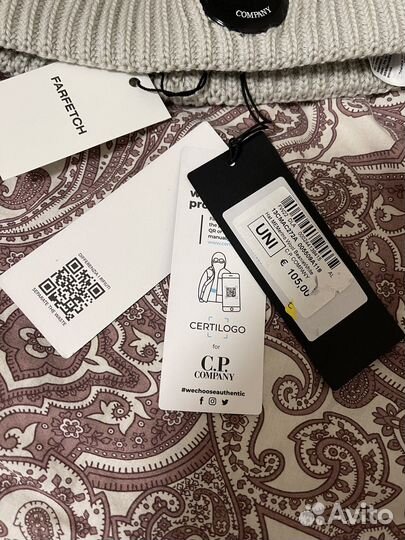 Шапка CP Company Новая Оригинал