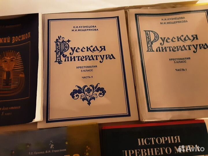 Учебники 5 класс,литература,математика, история и