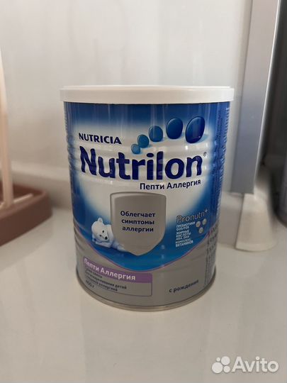 Nutrilon пепти аллергия