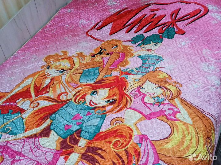 Плед покрывало детский винкс