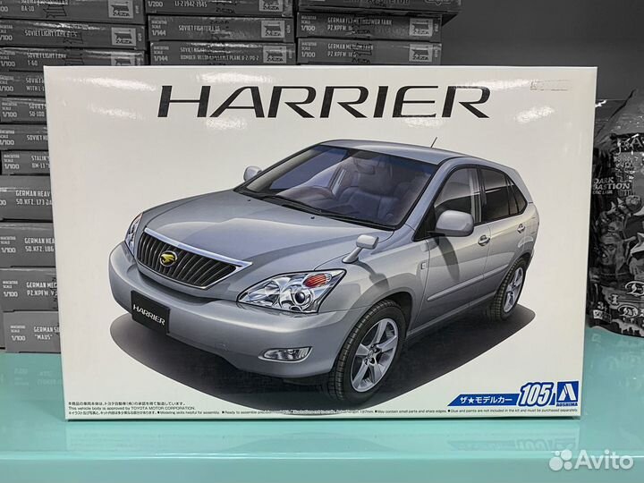 Сборная модель автомобиля Toyota Harrier 350G