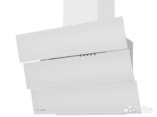 Каминная вытяжка LEX riog600White