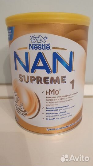 Детская молочная смесь nan supreme 1