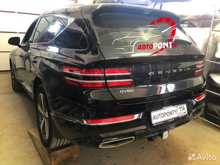 Фаркоп Genesis GV80 легкосъемный квадрат