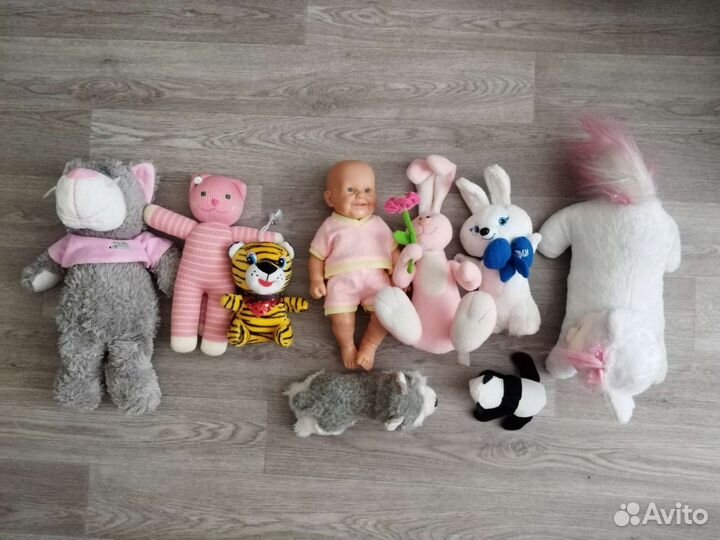 Мягкие игрушки для девочек