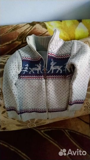 Свитера на мальчика 4-7 лет