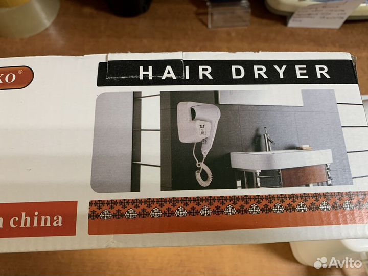 Фен новый xoxo