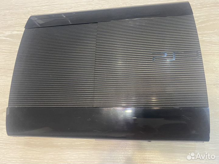 Sony PS3 super slim прошитая 90 игр, 5 джойстиков