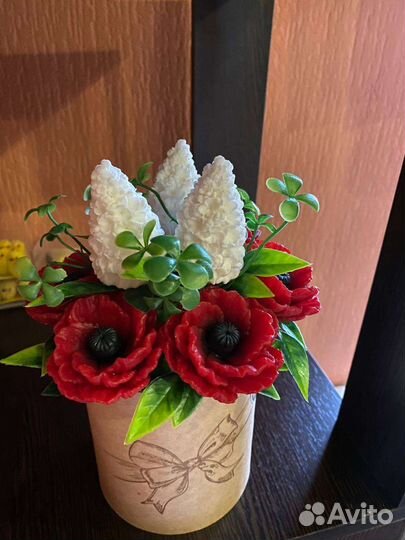 Букет из мыла