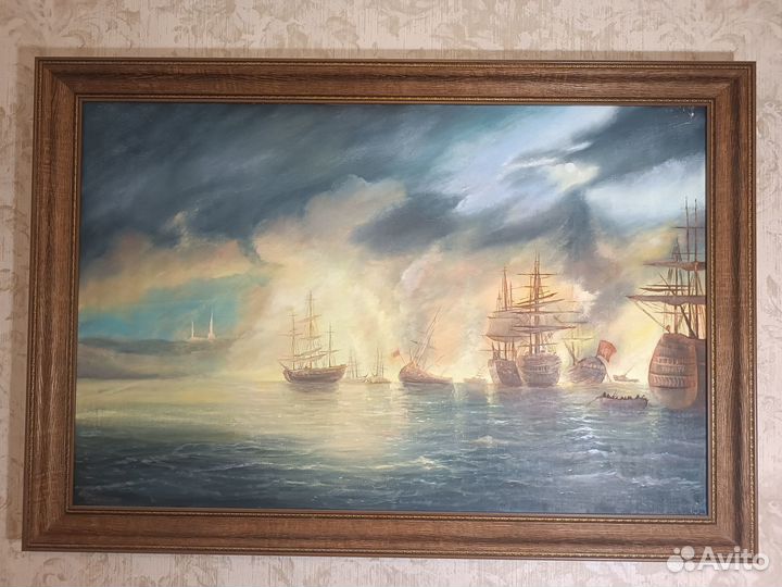 Картина И. К. Айвазовского маслом на холсте