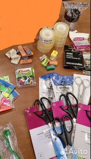 Ножницы клей карандаш