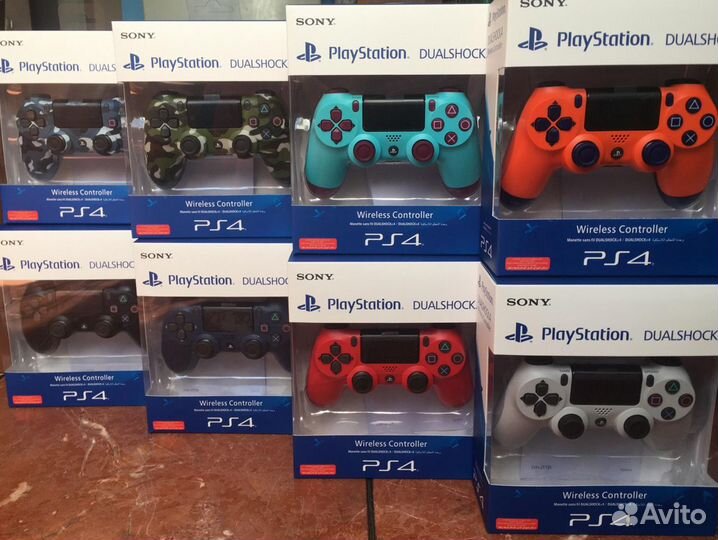 Джойстики новые DualShock 4 v 2 (Sony PS4)