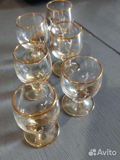 Винтажные рюмки СССР