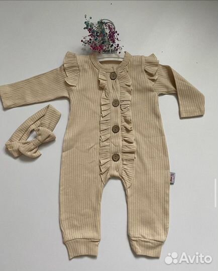 Одежда для девочек 3,6,12 мес