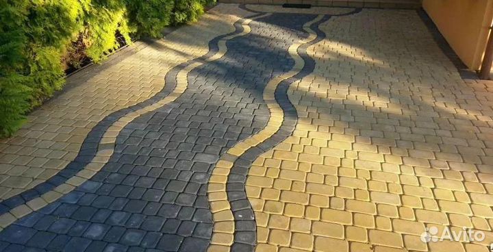 Тротуарная плитка Старый город