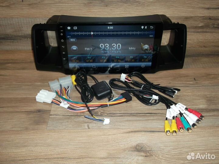 Магнитола Toyota Corolla E120 Android GPS