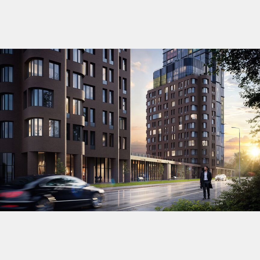 1-к. квартира, 37,2 м², 8/43 эт.