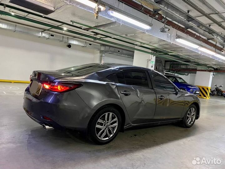 Mazda 6 2.5 AT, 2019, битый, 85 374 км