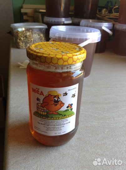Мёд цветочный