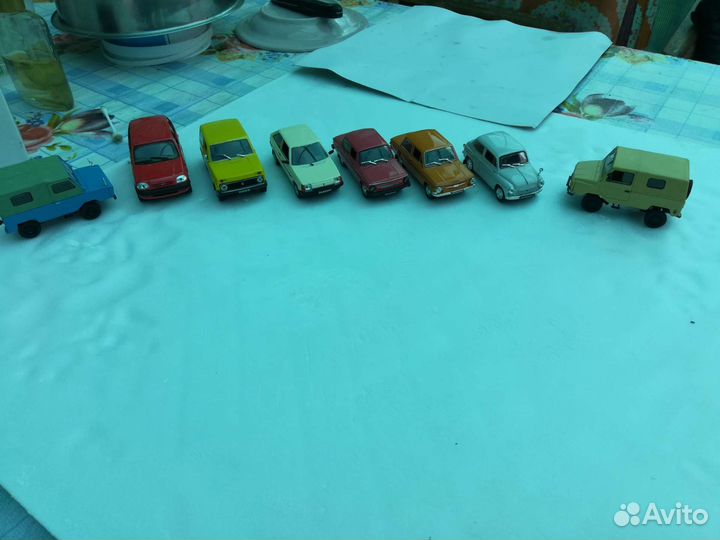 Машинки модели СССР 1 43