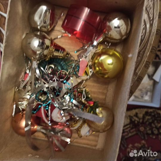 Елочные игрушки СССР