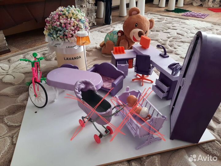 Мебель для барби barbie