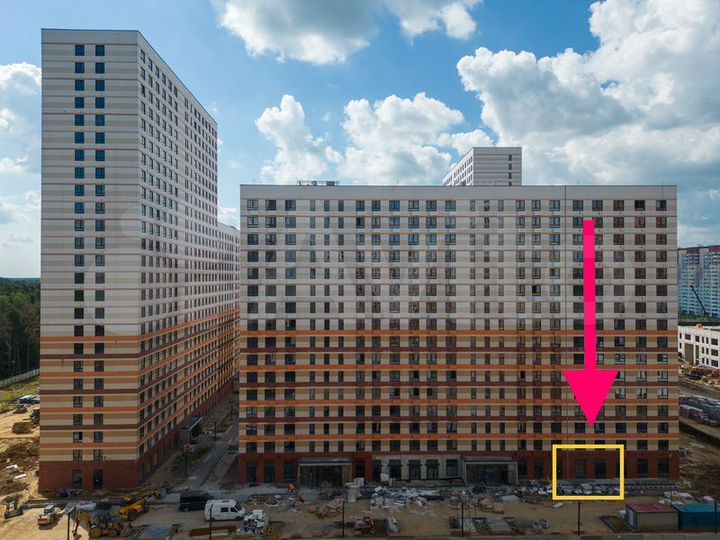 Свободного назначения, 58.7 м²