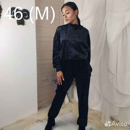 Джемпер велюр ediss