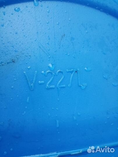 Бочка пластиковая 227л