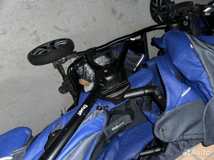 Детская двойная коляска 2 в 1 бу