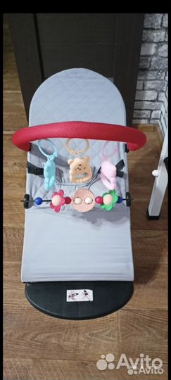 Детские качели шезлонг