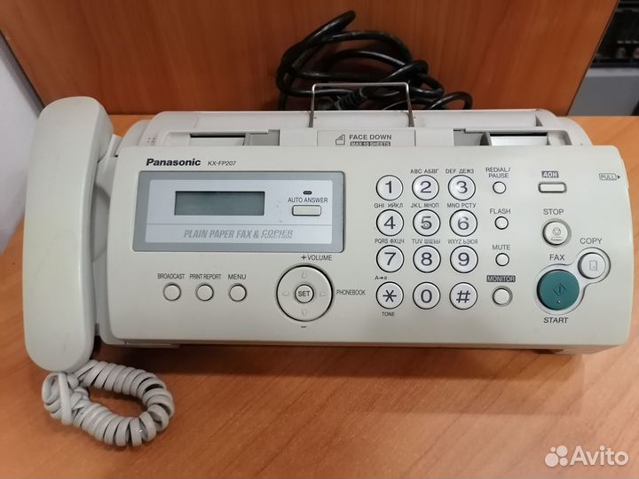 Факсы panasonic,brother